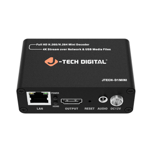 4K IP Video Decoder | 1080P HDMI Output USB