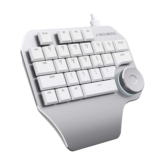 Customizable Mechanical Keyboard Keypad with Multi-Function Dial