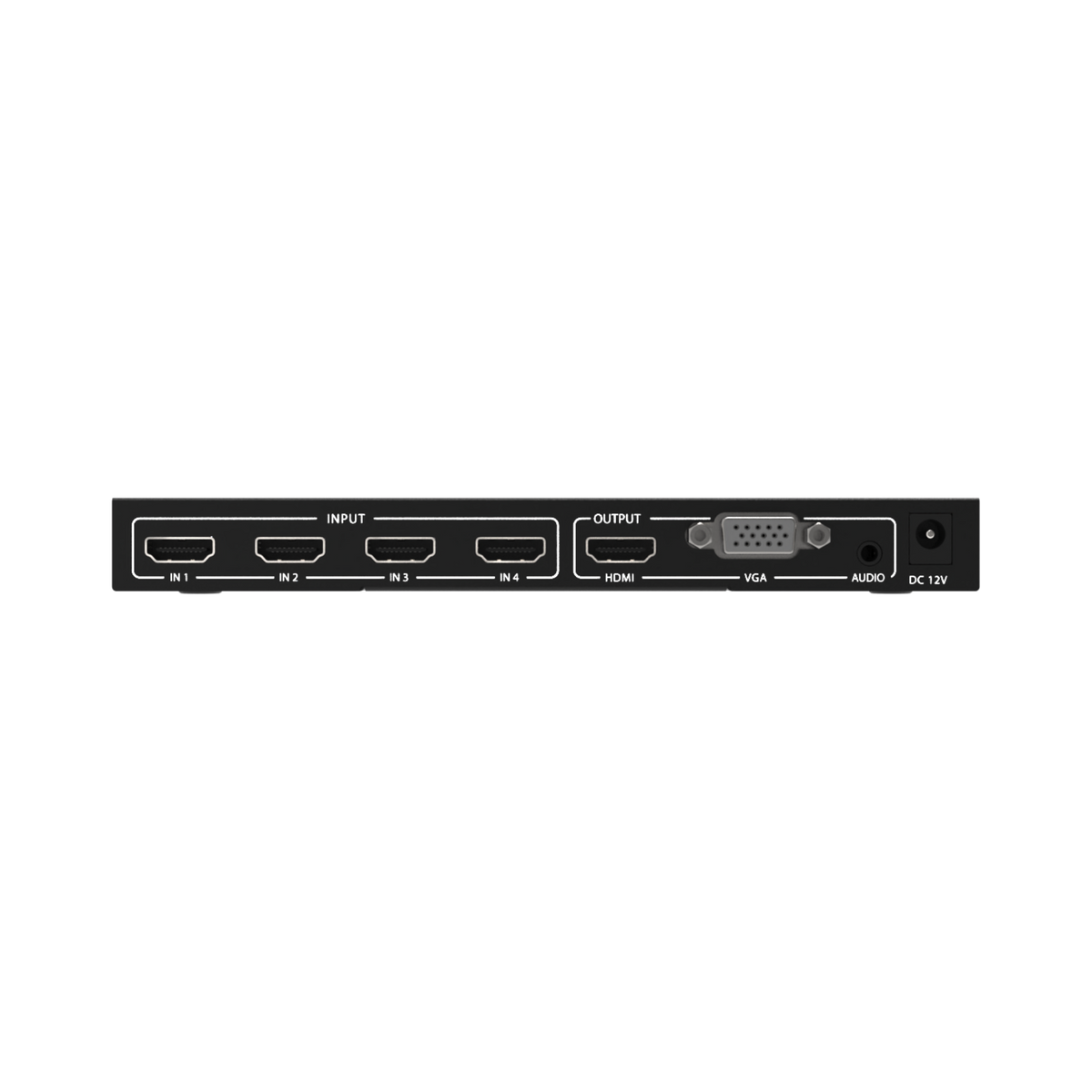 1080P 4x1 HDMI Multiviewer | HDMI VGA Outputs
