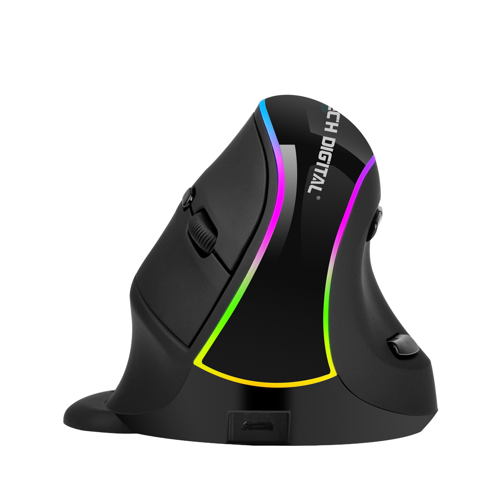 Wireless Vertical Ergonomic Mouse for Comfortable Use and Reduced Strain