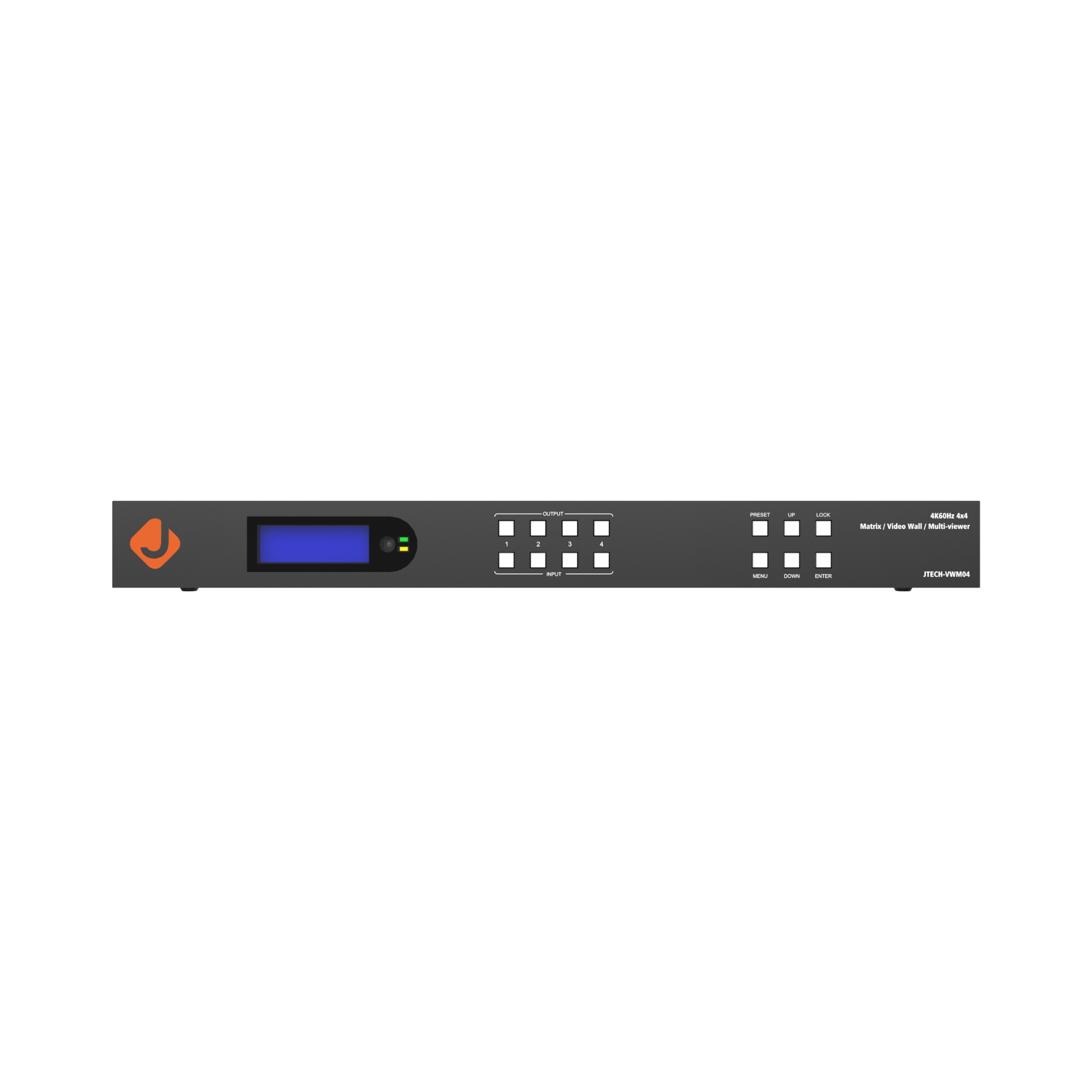 Multi-Viewer HDMI Splitter for 4 Source Signals Display