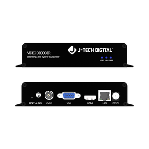1080P HDMI H.264 H.265 IPTV Decoder with NDI Hx | JTECH-DE5NDI 1080P HDMI H.264 H.265 IPTV Decoder with NDI Hx | JTECH-DE5NDI