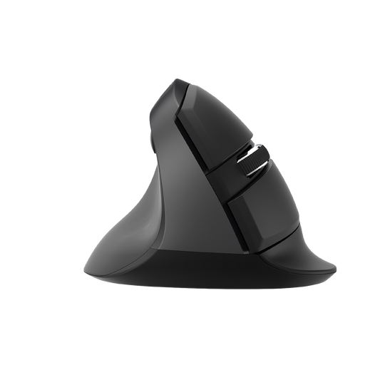 Left-Handed Wireless Vertical Ergonomic Mouse with 4 DPI Settings