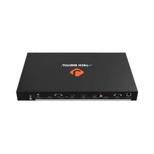 4K 3x3 Video Wall Controller. HDMI, VGA, DP, USB C Input | JTECH-VW09