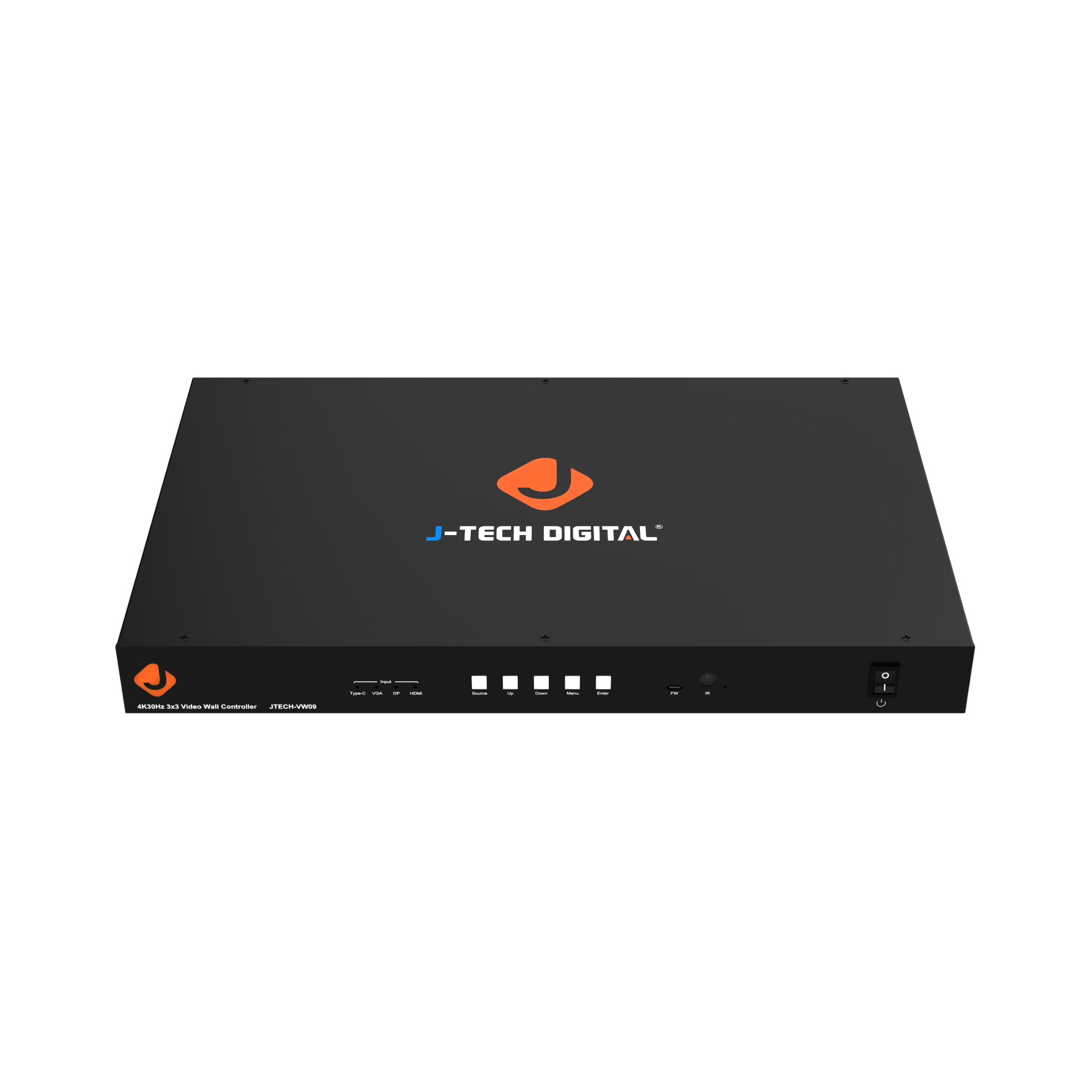 Multi-Input Video Wall Controller with HDMI, VGA, USB-C Support
