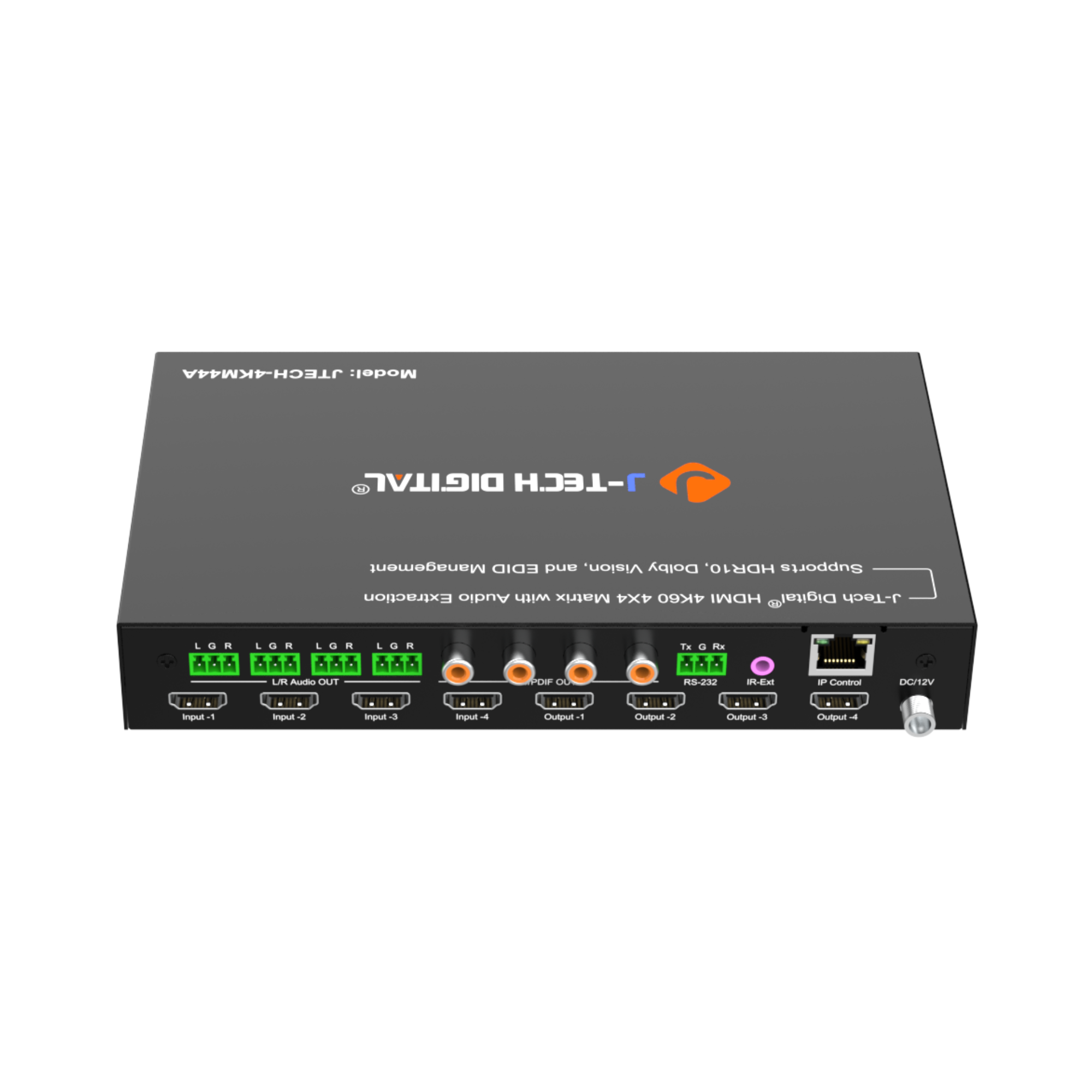 Professional 4K HDMI Matrix Switcher with Audio De-Embedding and EDID Management