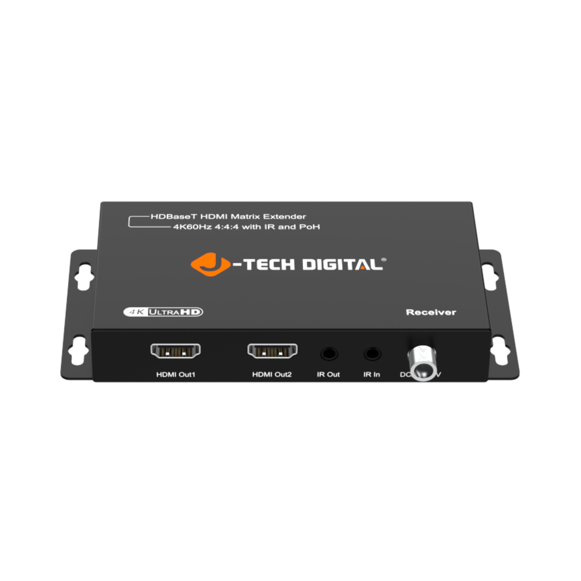 Multi-Input 4K Presentation Switch with Analog Audio Embedding and De-Embedding