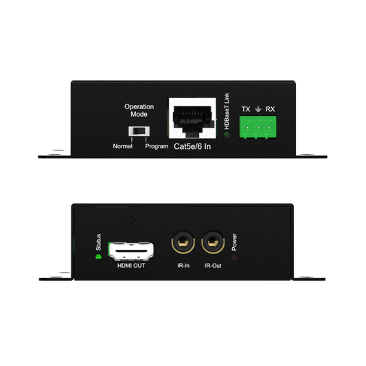 HDMI 2.0 extender with HDCP 2.2 support for high-quality AV transmission over Ethernet